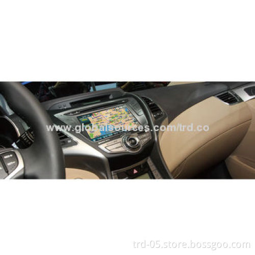 In-dash 2-DIN DVD and GPS Player w/ 8'' Touchscreen, TV/Bluetooth/iPod/Rear Camera, Hyundai Elantra